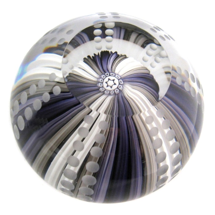 Farfalla Paperweight Saint Louis Sea Urchin SL 12500