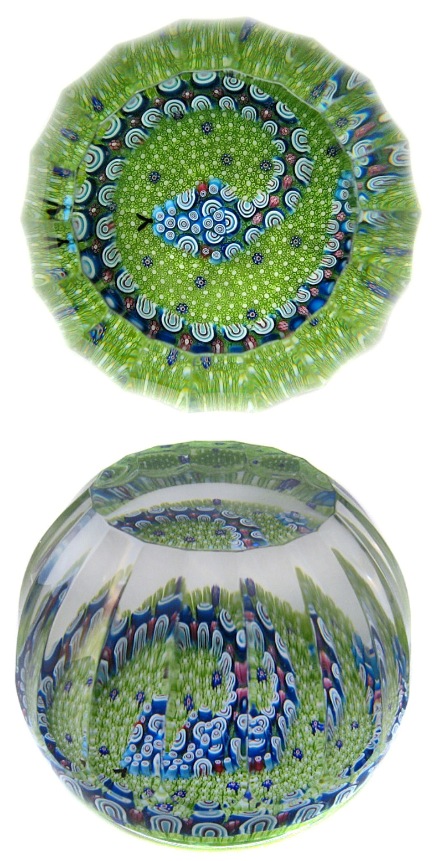 Farfalla Paperweight Saint Louis Serpent Das Jahr der Schlange SL 13100