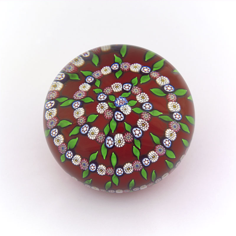 Farfalla Paperweight Saint Louis Sommertraum SL 884