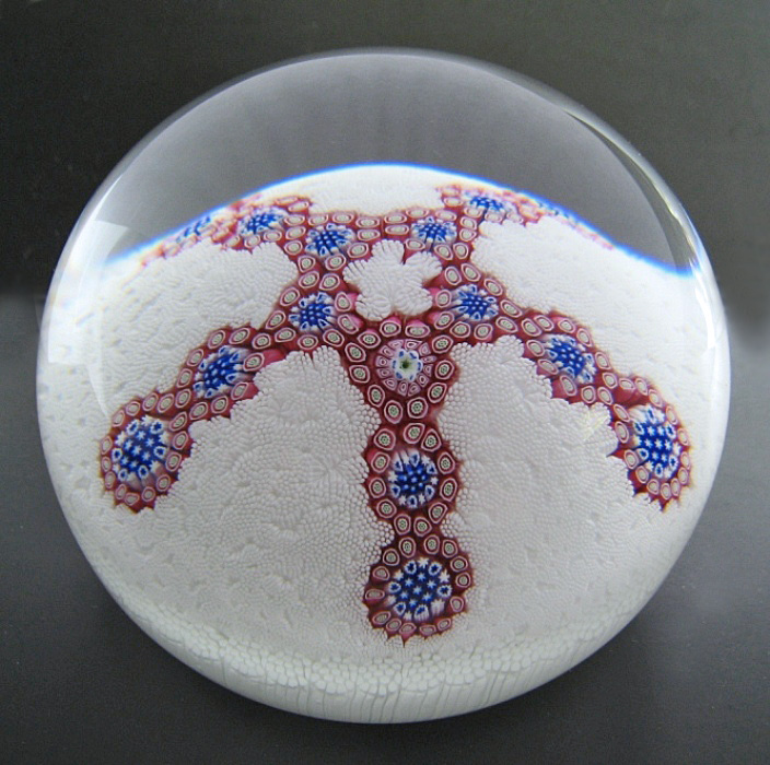Farfalla Paperweight Saint Louis Star Étoile SL 12300