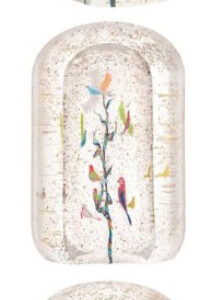 Farfalla Paperweight Saint Louis The Enchanted Aviary SL 22500
