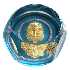 Farfalla Paperweight Saint Louis Tutanchamun SL 057