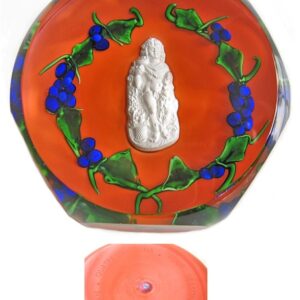 Farfalla Paperweight Saint Louis Vier Jahreszeiten Herbst SL 086