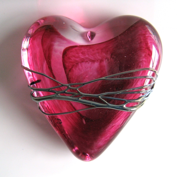 Farfalla Paperweight Salazar David Rotes Herz DS 025
