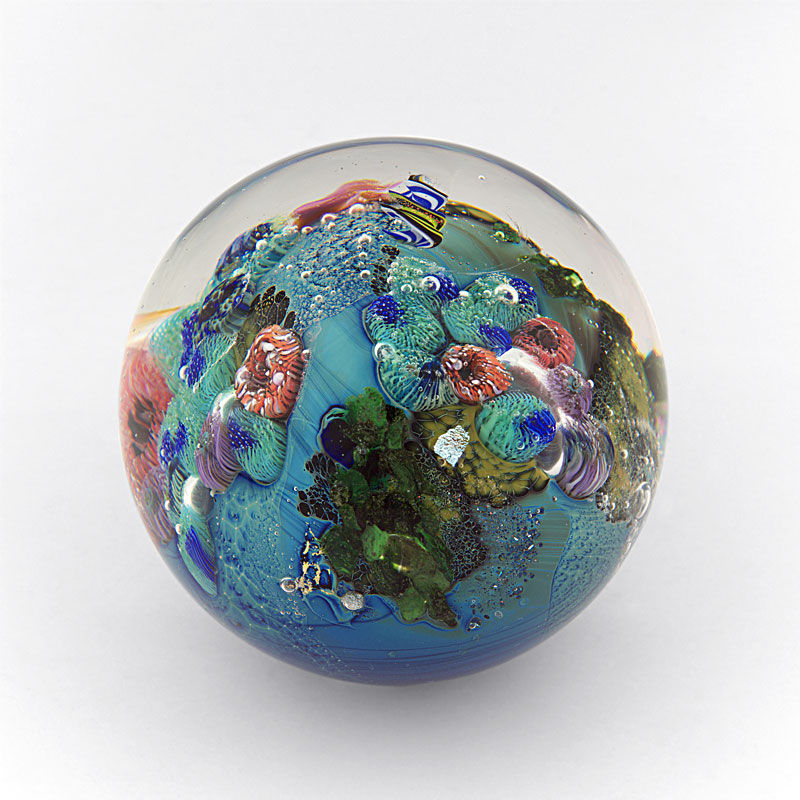 Farfalla Paperweight Simpson Josh Inhabited Planet JS 075 10