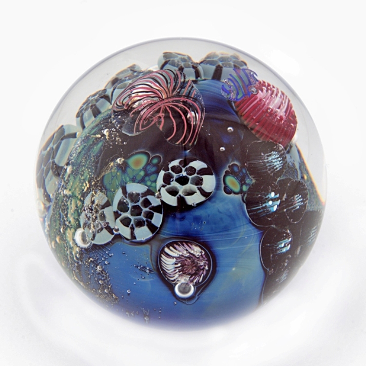 Farfalla Paperweight Simpson Josh Inhabited Planet JS 075 15