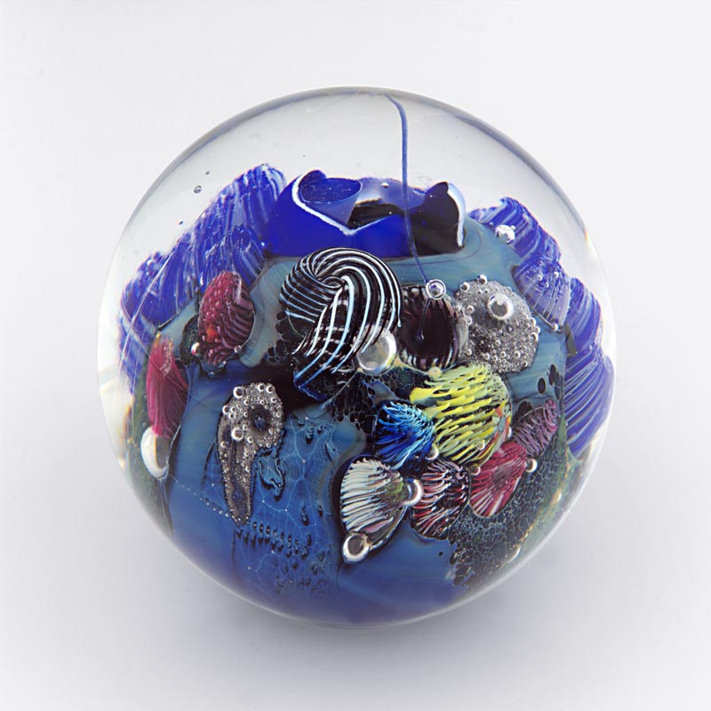 Farfalla Paperweight Simpson Josh Inhabited Planet JS 075 16
