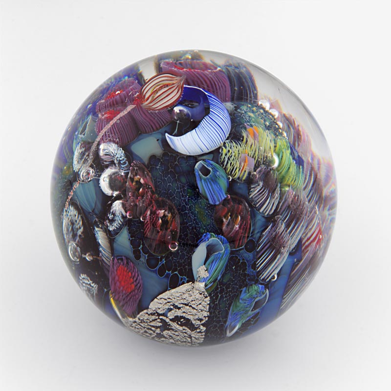 Farfalla Paperweight Simpson Josh Inhabited Planet JS 075 17