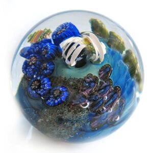 Farfalla Paperweight Simpson Josh Inhabited Planet JS 075 20