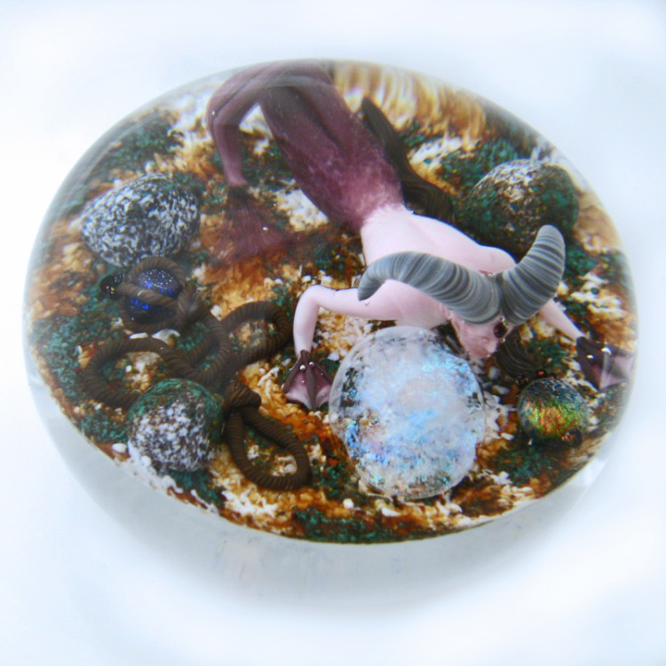 Farfalla Paperweight Smith Gordon Wasserschimaere GS 284