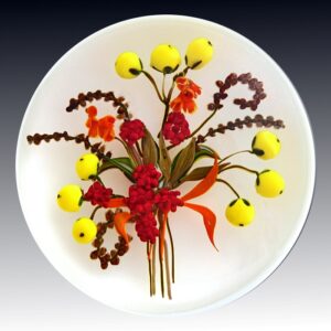Farfalla Paperweight Stankard Paul Brandywine Bouquet ST 279