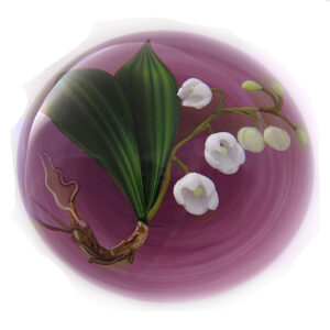 Farfalla Paperweight Stankard Paul Maigloeckchen Lily of the Valley ST 275