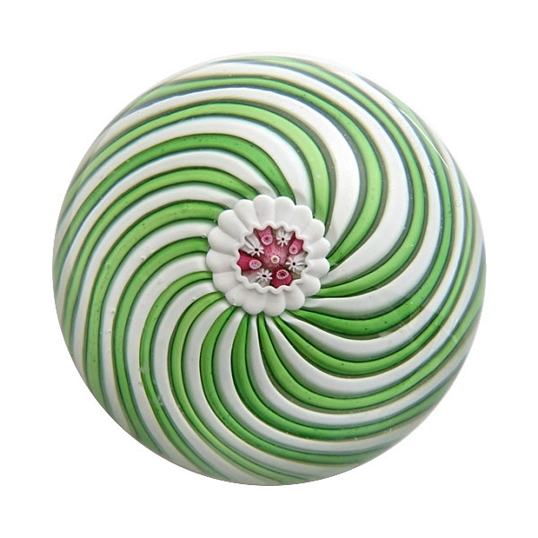 Farfalla Paperweight Swirl Miniatur 0945 CL