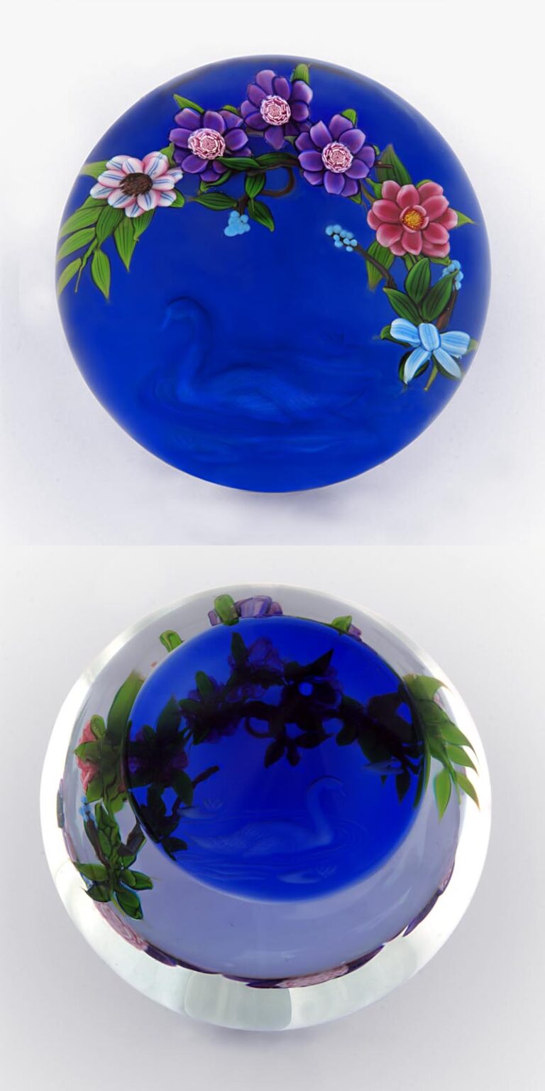Farfalla Paperweight Tarsitano Debbie Das Maerchen der Prinzessin Odetta die in einen Schwan verwandelt wird DT 666