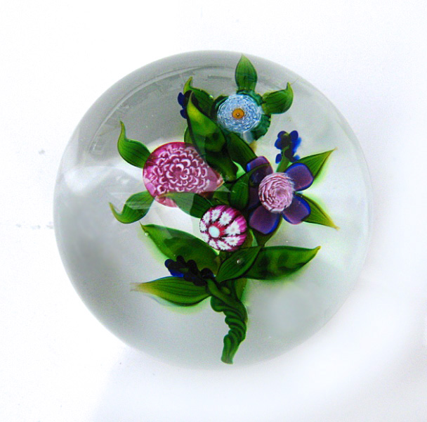 Farfalla Paperweight Tarsitano Debbie Posy Trilogie DT 732