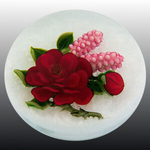 Farfalla Paperweight Trabucco Victor Prince Noir VT 665