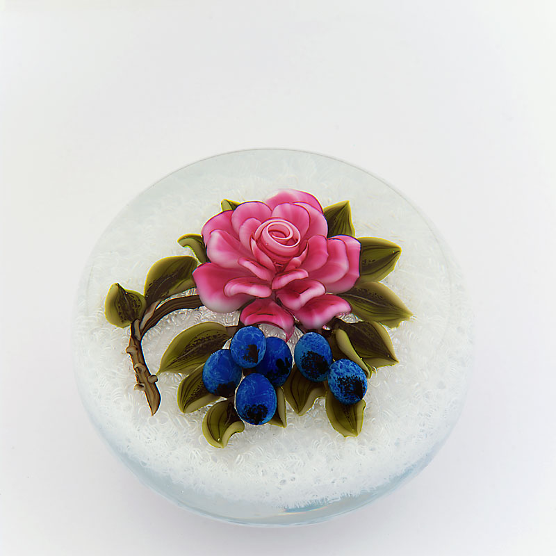 Farfalla Paperweight Trabucco Victor quot Celeste quot VT 642