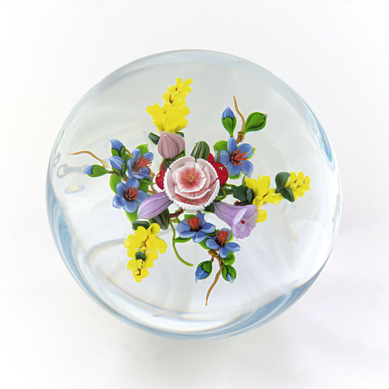 Farfalla Paperweight Ward Mayauel Bukett Alyssa MW 3046