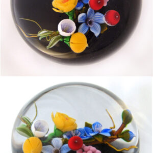 Farfalla Paperweight Ward Mayauel Bukett Cyra Piedouche MW 3102