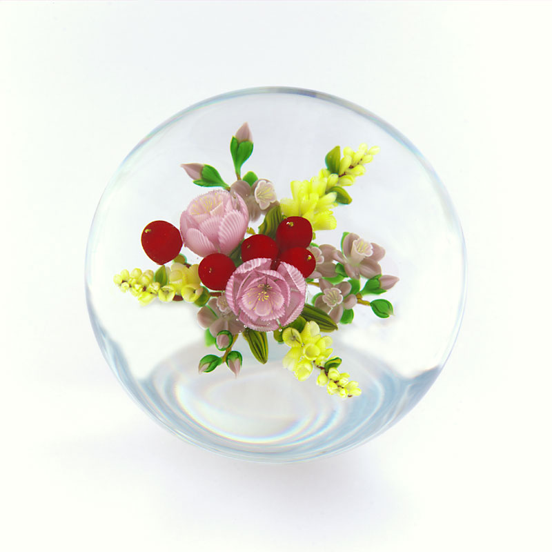 Farfalla Paperweight Ward Mayauel Bukett Fantasia MW 3015