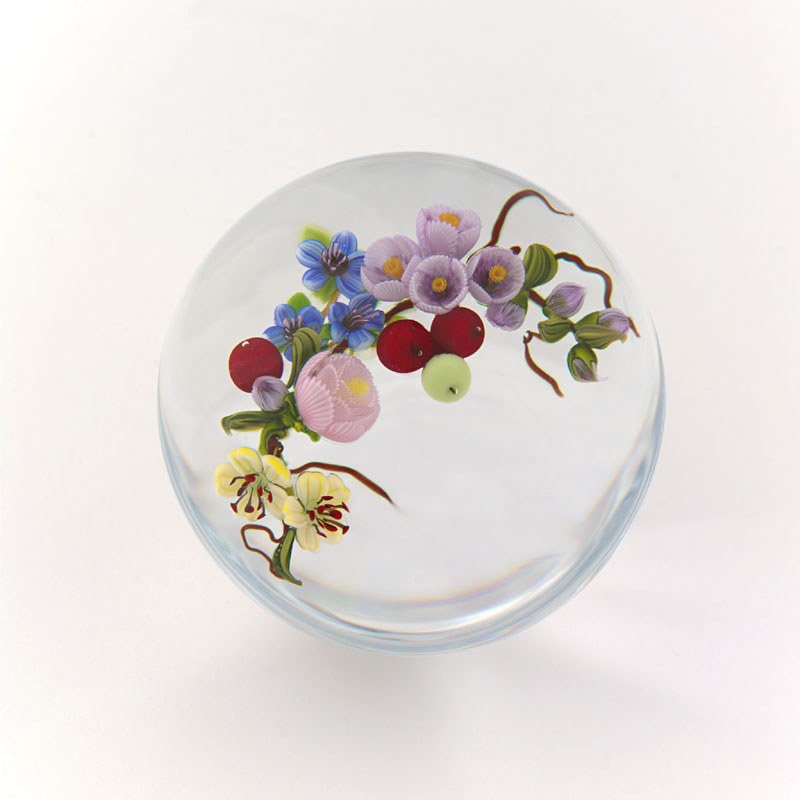Farfalla Paperweight Ward Mayauel Bukett Mirabella MW 3028