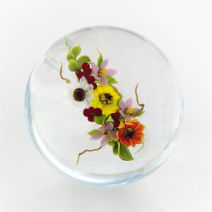 Farfalla Paperweight Ward Mayauel Bukett Piroschka MW 3072