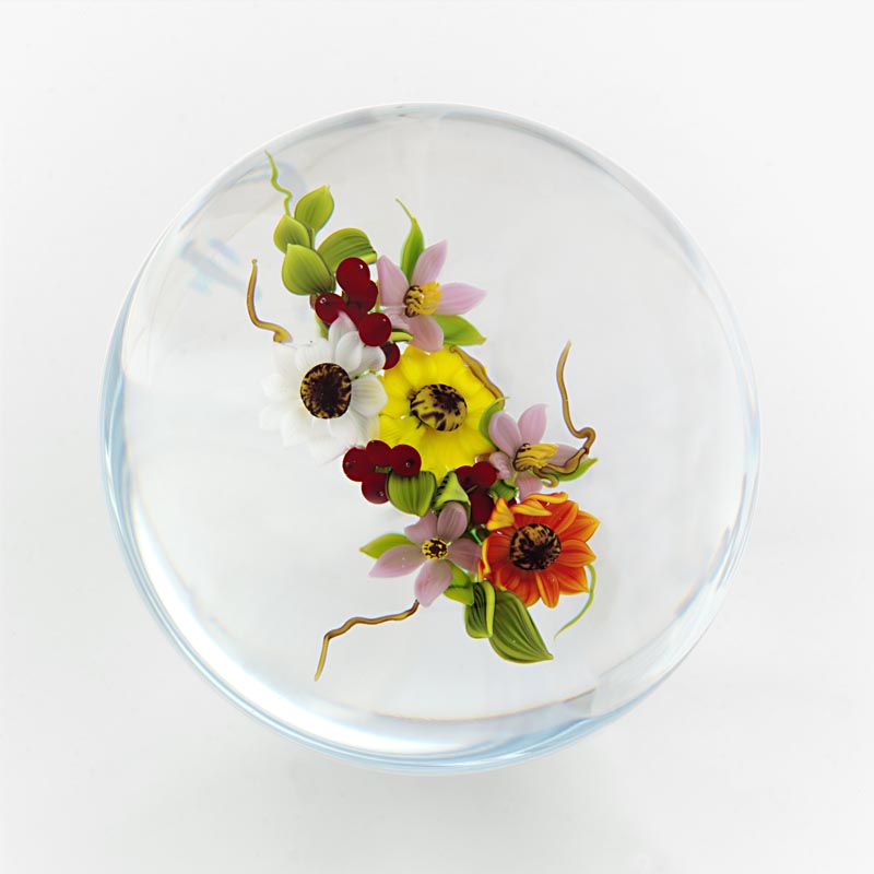 Farfalla Paperweight Ward Mayauel Bukett Piroschka MW 3072