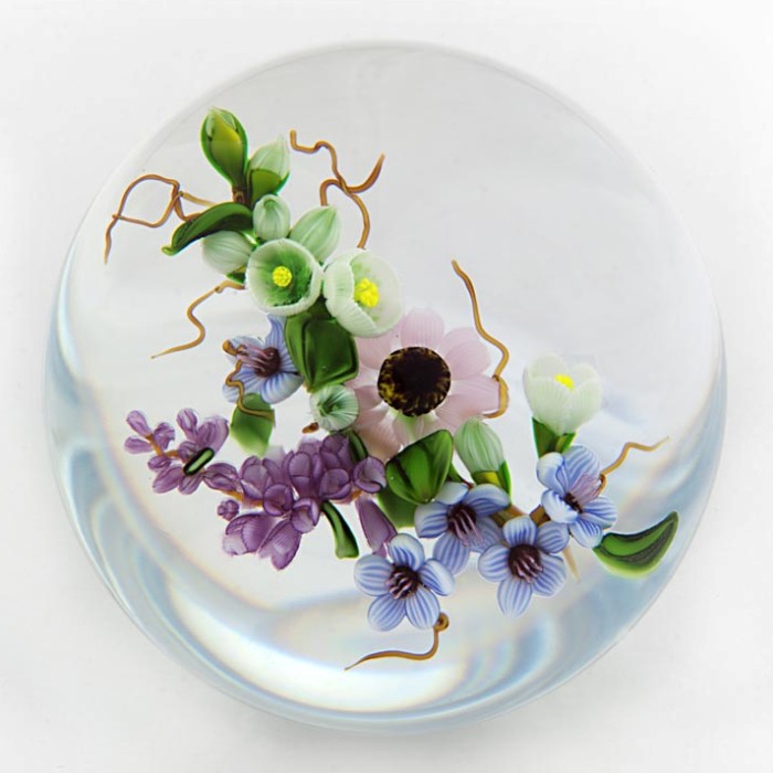 Farfalla Paperweight Ward Mayauel Bukett Yesterday MW 3004