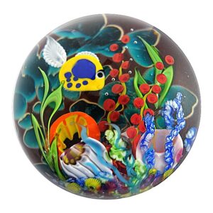 Farfalla Paperweight Ward Mayauel Bunte Unterwasserwelt VI MW 3120