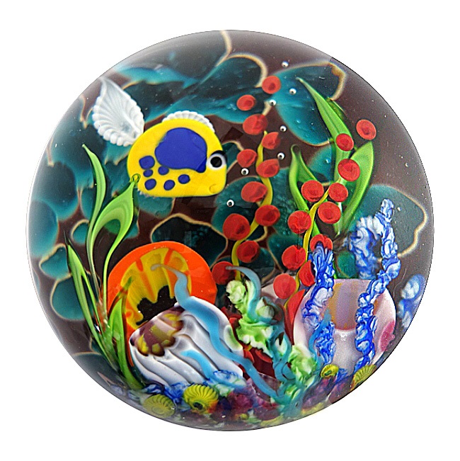 Farfalla Paperweight Ward Mayauel Bunte Unterwasserwelt VI MW 3120