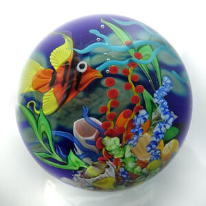Farfalla Paperweight Ward Mayauel Bunte Unterwasserwelt V MW 3119
