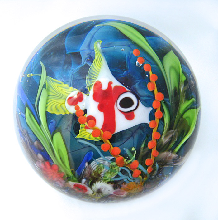 Farfalla Paperweight Ward Mayauel Bunte Unterwasserwelt MW 3094 1