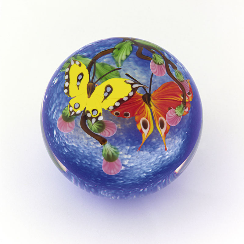 Farfalla Paperweight Ward Mayauel In the Sky an einem Sommertag MW 3023 2
