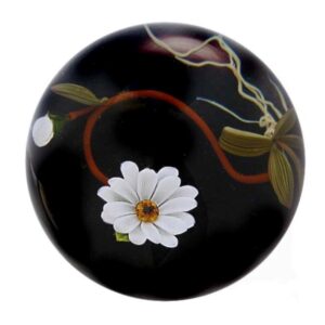 Farfalla Paperweight Ward Mayauel Margerite Daisy MW 3111