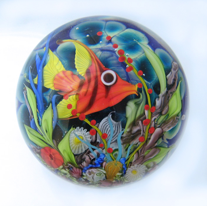 Farfalla Paperweight Ward Mayauel Tropische Unterwasserwelt MW 3090 4