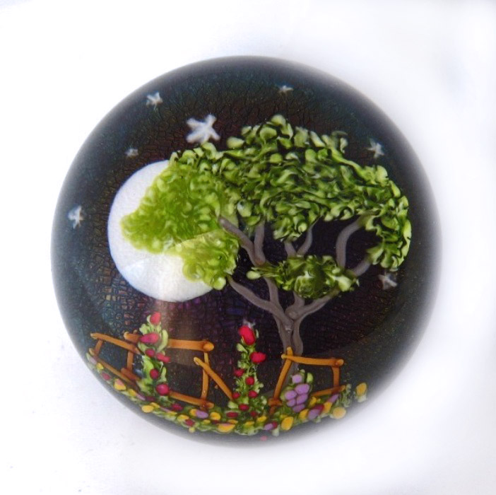 Farfalla Paperweight Ward Mayauel Vollmondnacht MW 3089 4