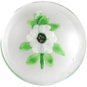 Farfalla Paperweight Weisse Kamelie 1026 CL