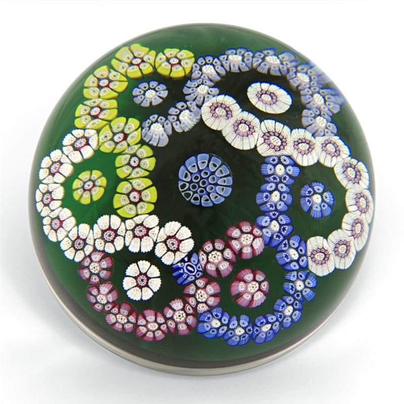 Farfalla Paperweight Whitefriars Bunte Girlande WF 1100 78a