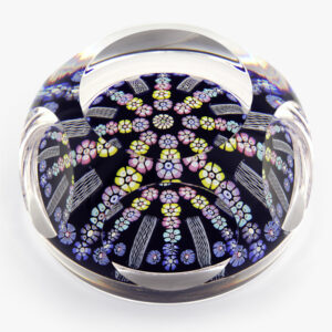 Farfalla Paperweight Whitefriars Corona Lace Twist WF 1035 80
