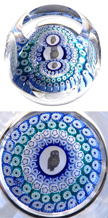 Farfalla Paperweight Whitefriars Eule WF 1203