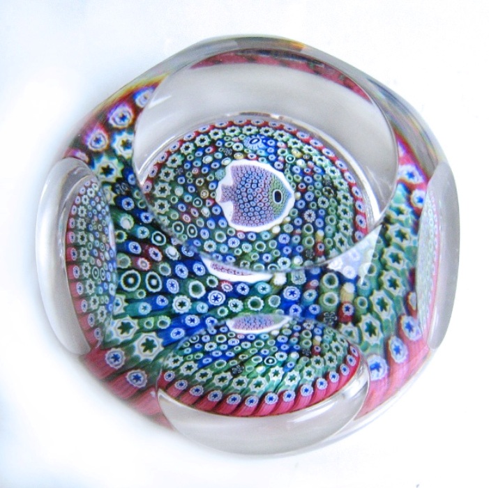Farfalla Paperweight Whitefriars Fisch WF 1200