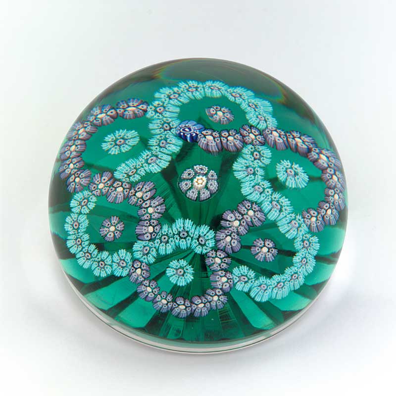 Farfalla Paperweight Whitefriars Girlande WF 1100 79