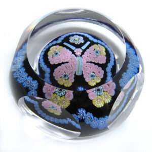 Farfalla Paperweight Whitefriars Grosser Schmetterling WF 1500 78