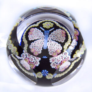 Farfalla Paperweight Whitefriars Grosser Schmetterling WF 1500 79