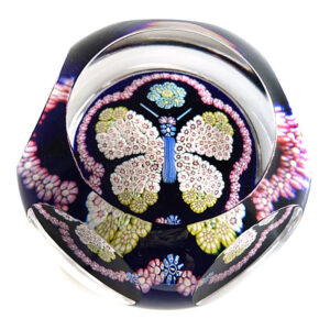 Farfalla Paperweight Whitefriars Grosser Schmetterling WF 1500 79 3