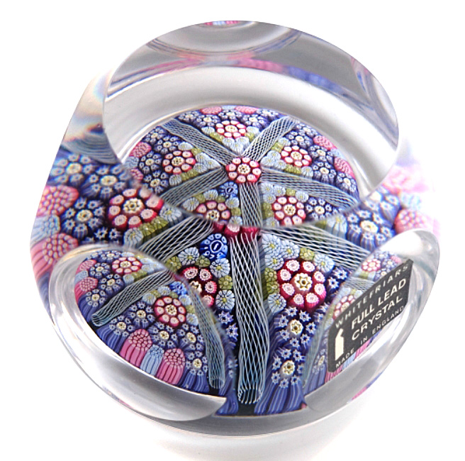 Farfalla Paperweight Whitefriars Lace Twist WF 1016 79