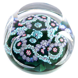 Farfalla Paperweight Whitefriars Millefiori Girlande WF 1101G 77 2
