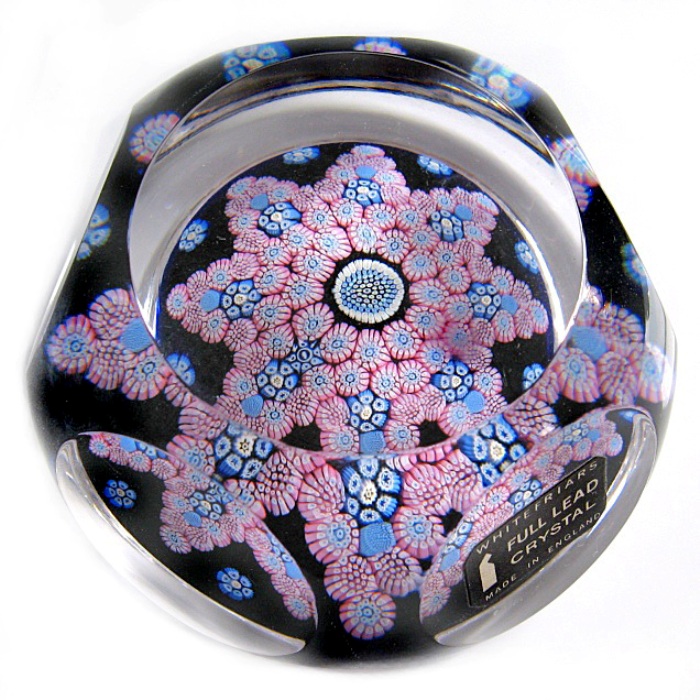 Farfalla Paperweight Whitefriars Millefiori Stern WF 1302