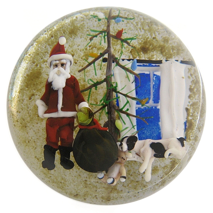 Farfalla Paperweight X mas Bescherung am Heiligen Abend I DO 152