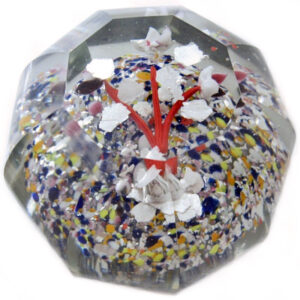Farfalla Paperweight Zweig mit Glimmer BO 139